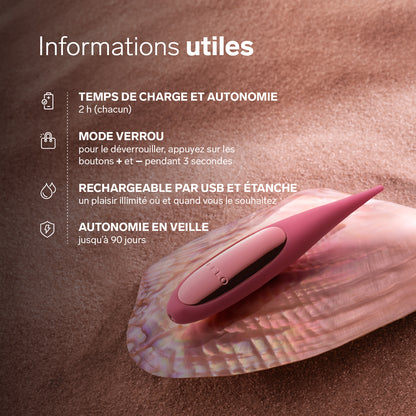 Dot Travel de Lelo - Violet