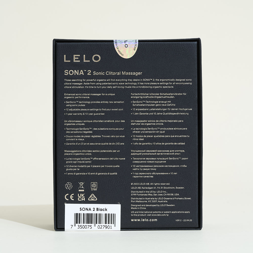 Sona 2 de Lelo - Noir
