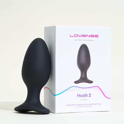 Plug vibrant HUSH 2 - Large