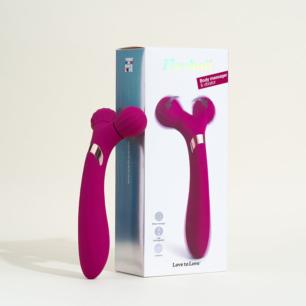 Masseur-vibro Fireball de Love to Love - Rose