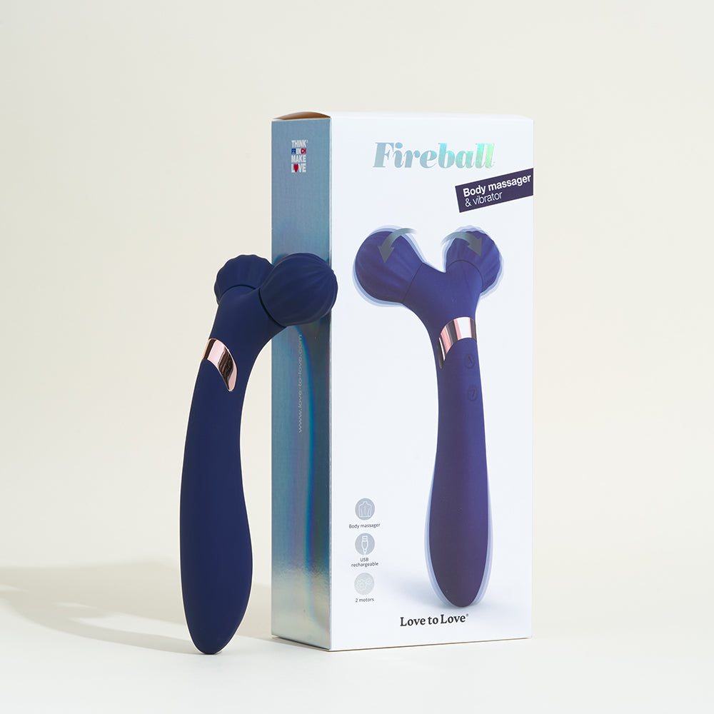 Masseur-vibro Fireball de Love to Love - Violet