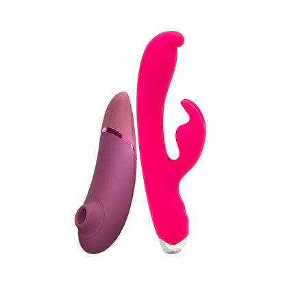 Pack Womanizer Next + Lapin Coquin - Rose