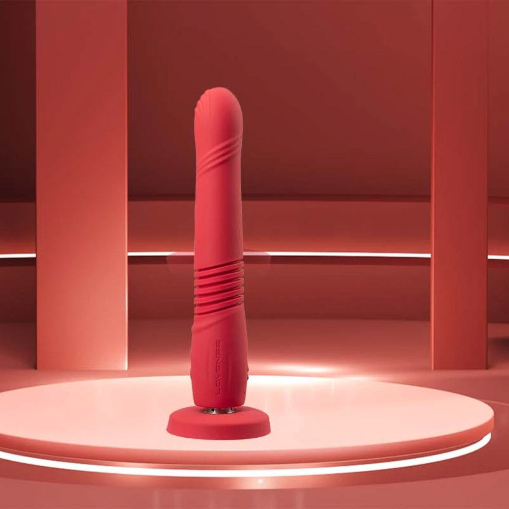 Gravity dildo va-et-vient connecté