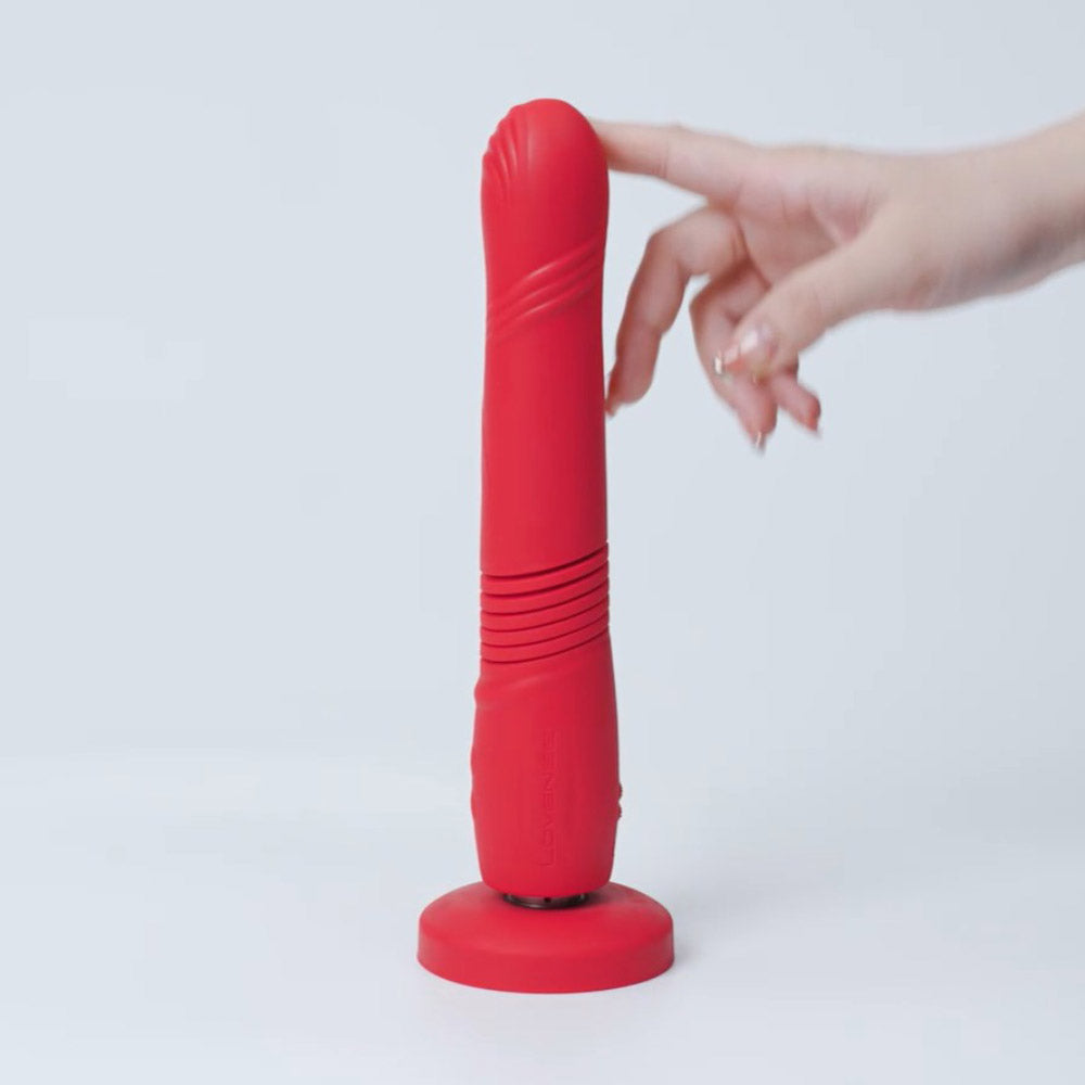 Gravity dildo va-et-vient connecté