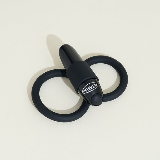 Double cockring vibrant de Malesation