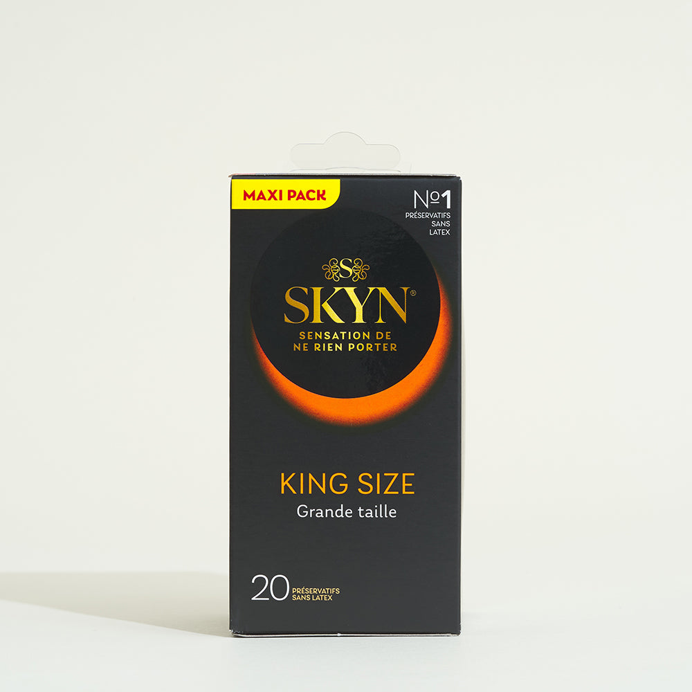Préservatifs sans latex grande taille Manix Skyn - Boîte de 20