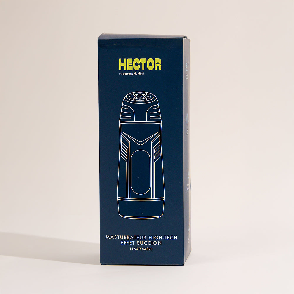 Masturbateur high-tech effet succion Hector