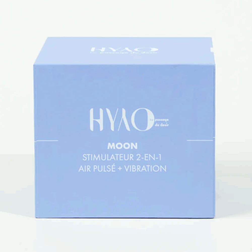 Moon stimulateur 2-en-1 de Hyyo - Bleu