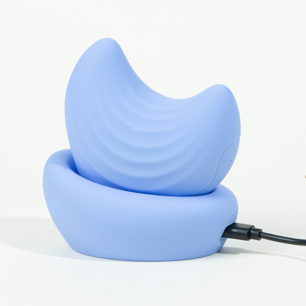 Moon stimulateur 2-en-1 de Hyyo - Bleu