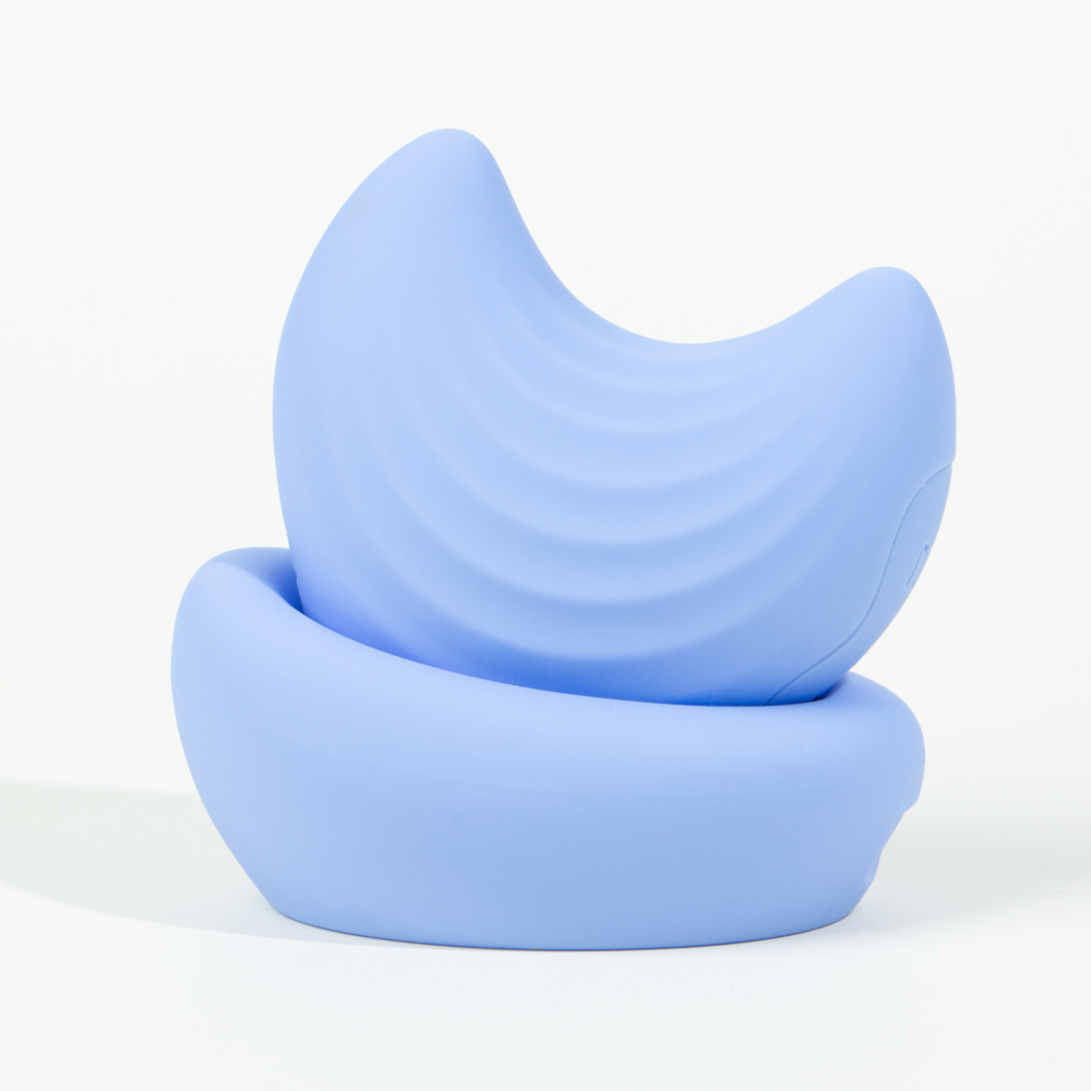 Moon stimulateur 2-en-1 de Hyyo - Bleu