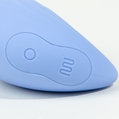 Moon stimulateur 2-en-1 de Hyyo - Bleu