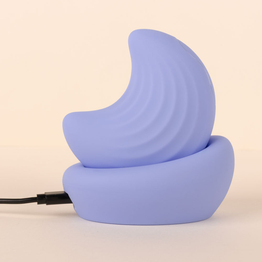 Moon stimulateur 2-en-1 de Hyyo - Bleu