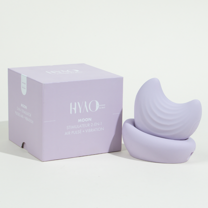 Moon stimulateur 2-en-1 de Hyyo - Lilas