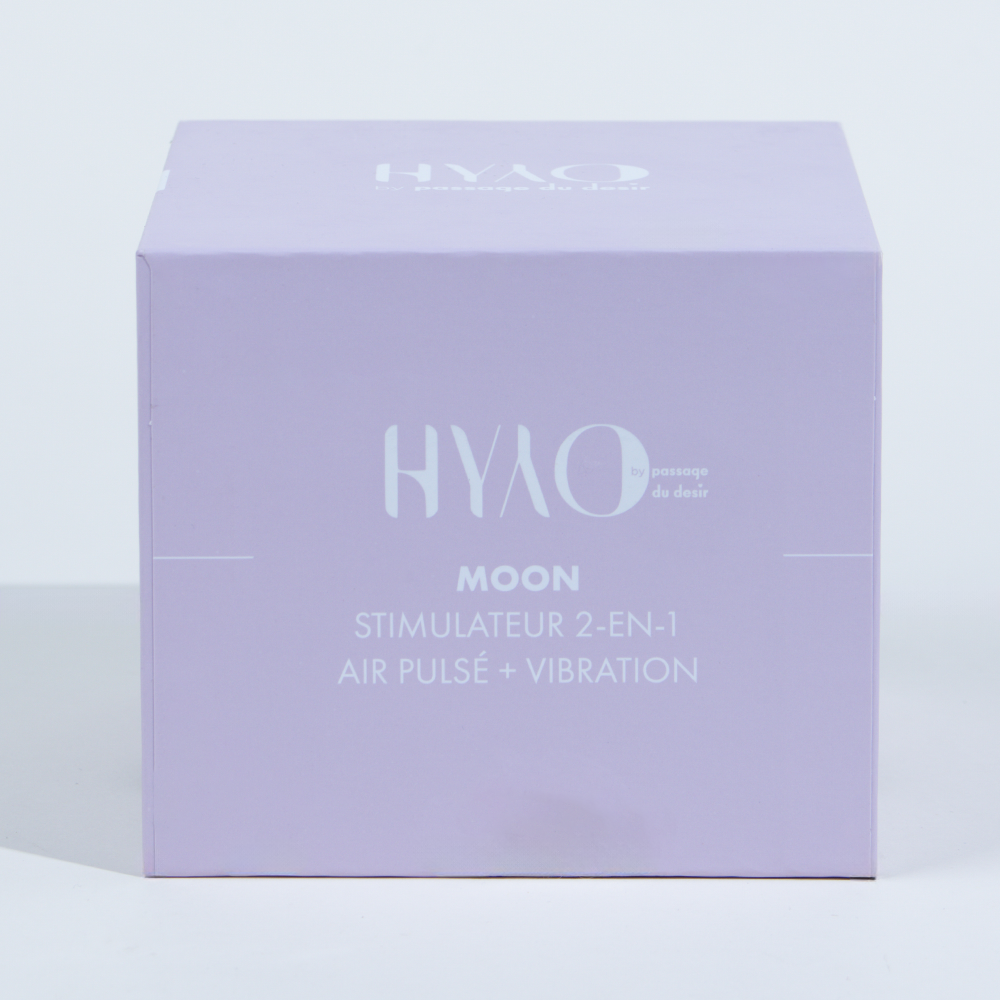 Moon stimulateur 2-en-1 de Hyyo - Lilas