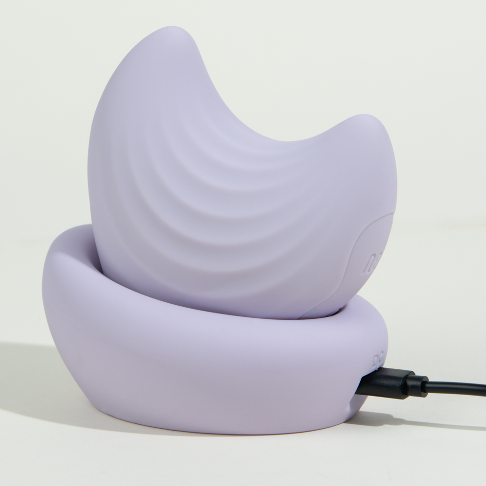Moon stimulateur 2-en-1 de Hyyo - Lilas