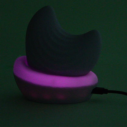 Moon stimulateur 2-en-1 de Hyyo - Lilas