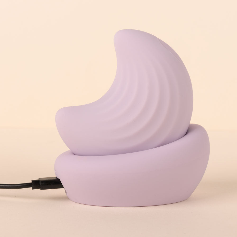 Moon stimulateur 2-en-1 de Hyyo - Lilas