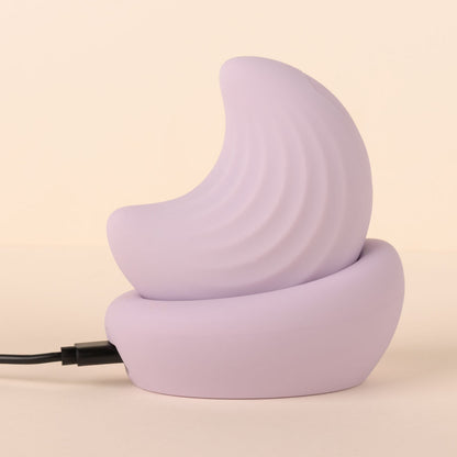 Moon stimulateur 2-en-1 de Hyyo - Lilas