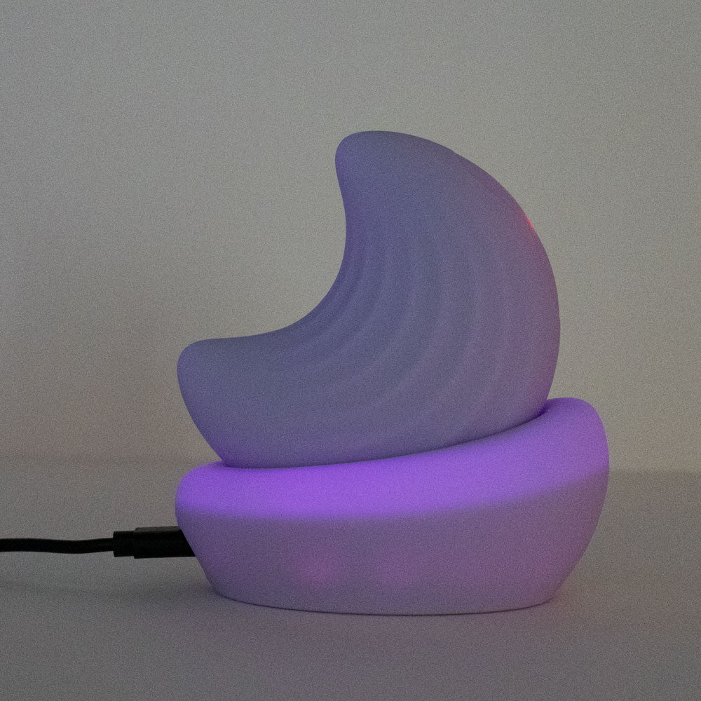 Moon stimulateur 2-en-1 de Hyyo - Lilas