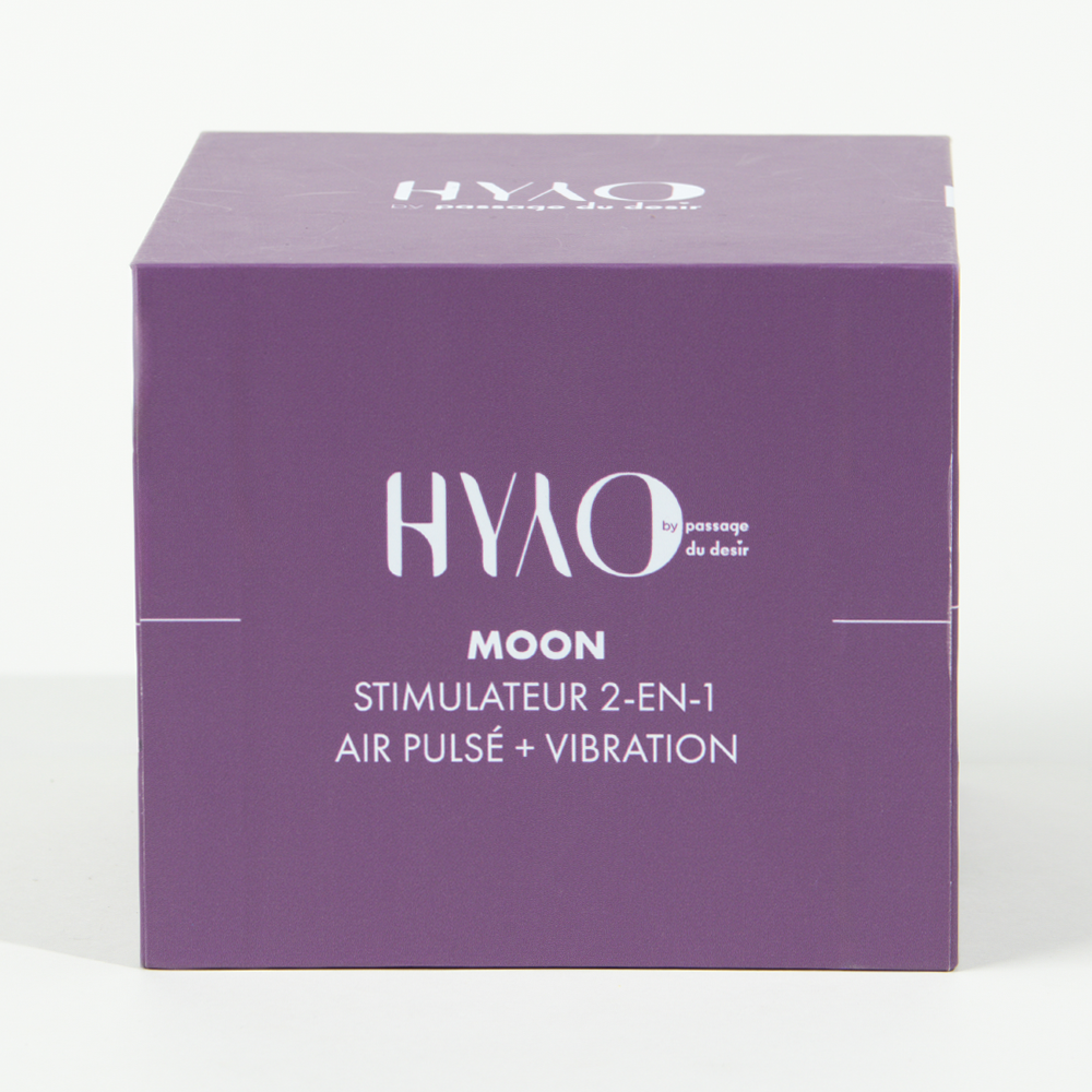 Moon stimulateur 2-en-1 de Hyyo - Violet