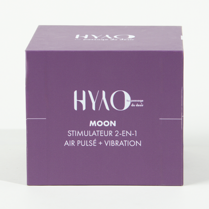 Moon stimulateur 2-en-1 de Hyyo - Violet
