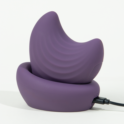 Moon stimulateur 2-en-1 de Hyyo - Violet