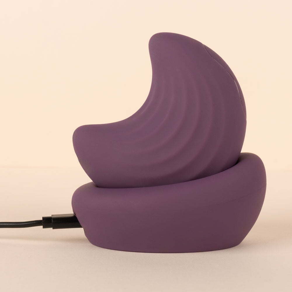 Moon stimulateur 2-en-1 de Hyyo - Violet