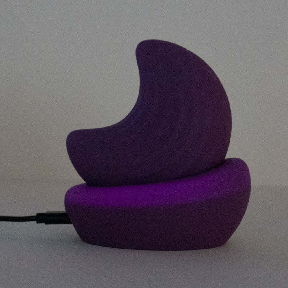 Moon stimulateur 2-en-1 de Hyyo - Violet