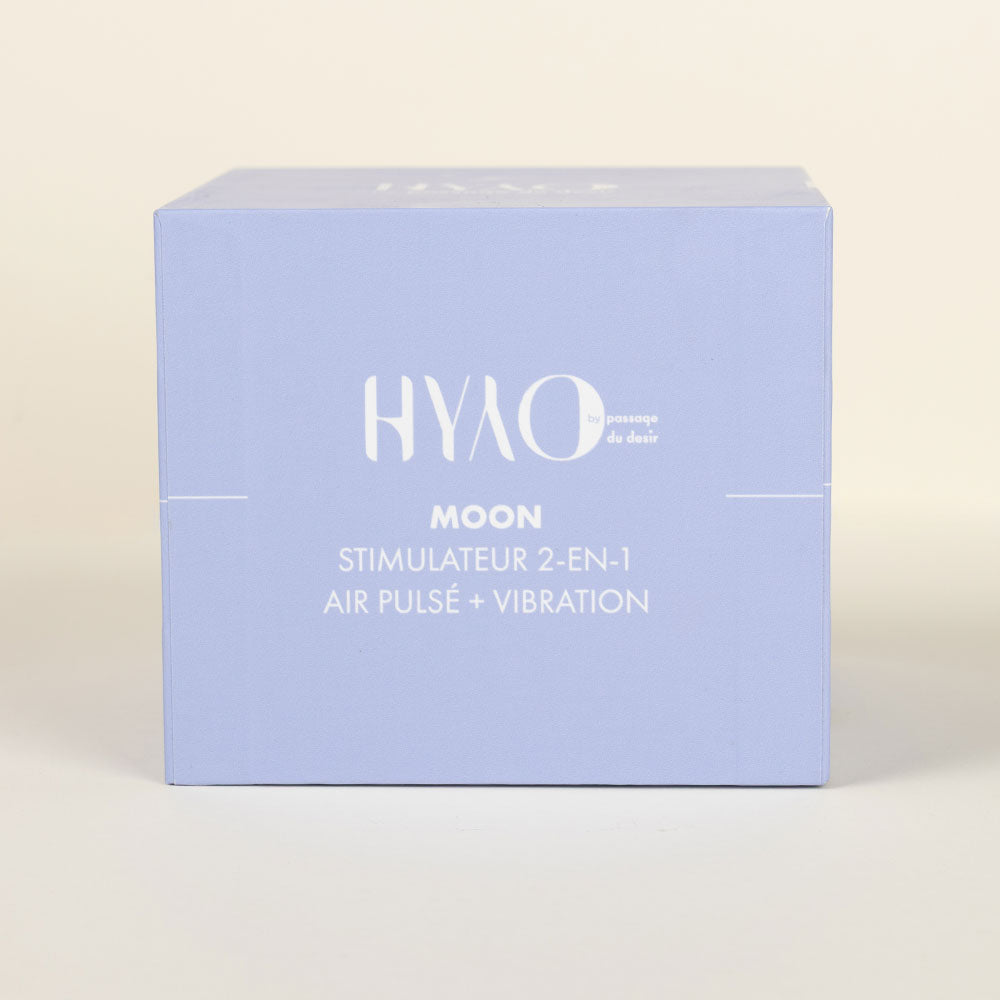 Moon stimulateur 2-en-1 de Hyyo - Bleu