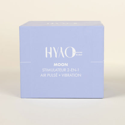 Moon stimulateur 2-en-1 de Hyyo - Bleu