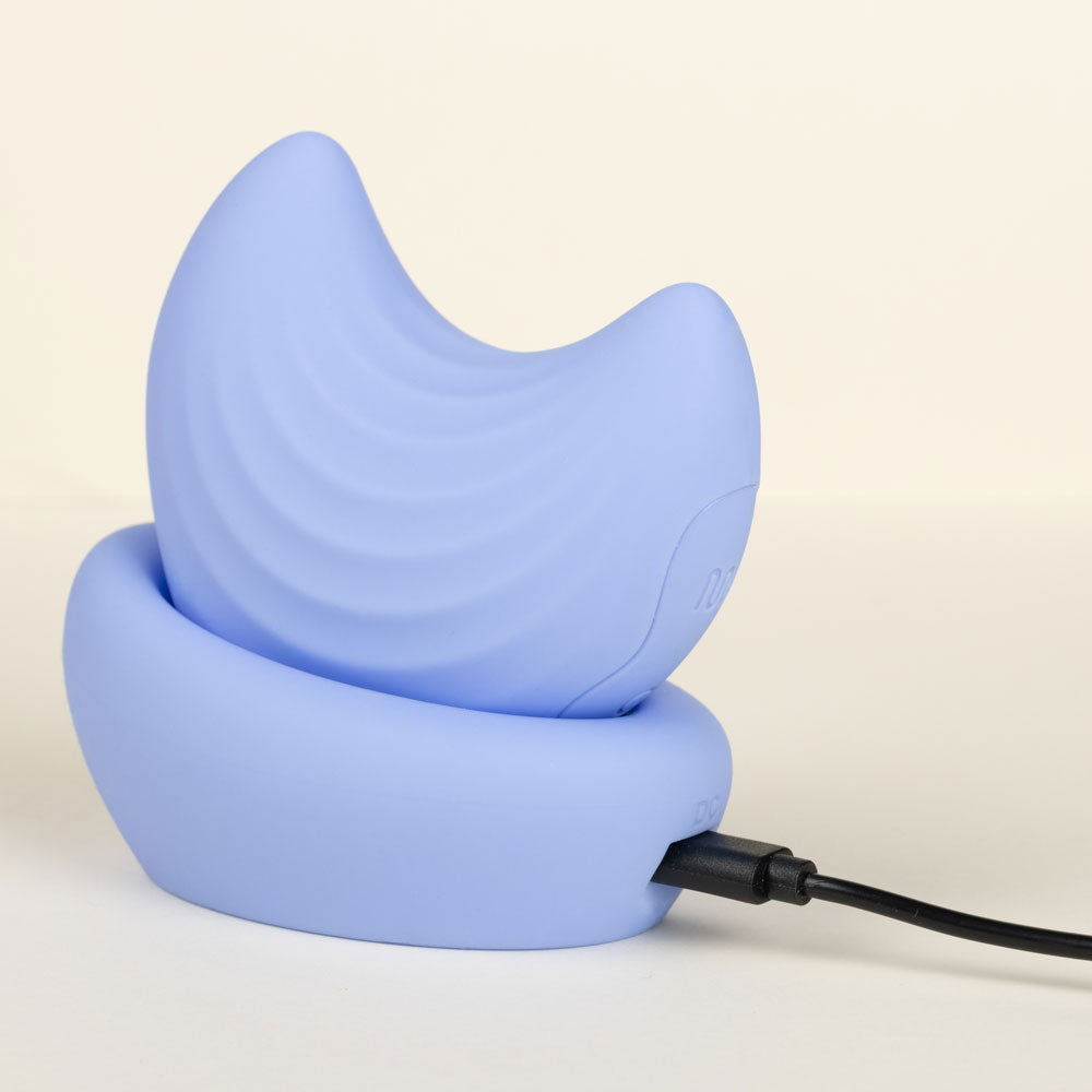 Moon stimulateur 2-en-1 de Hyyo - Bleu