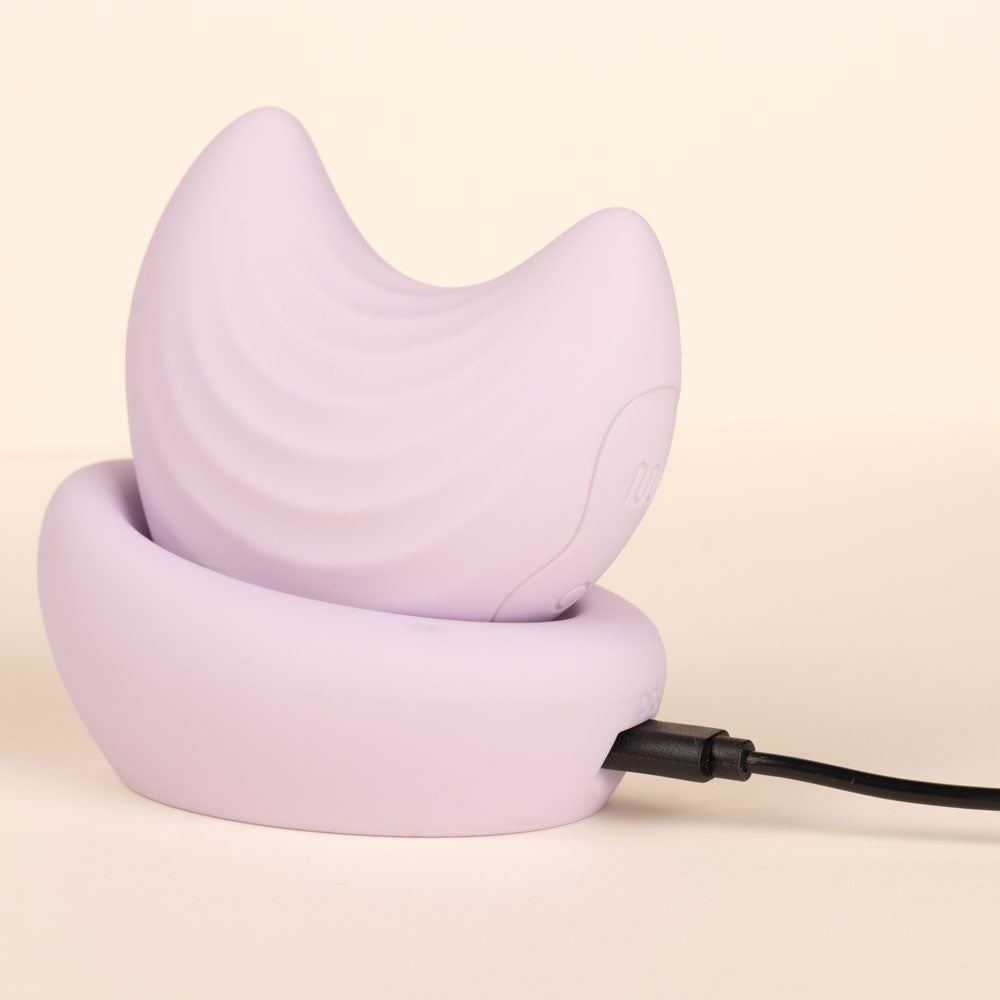 Moon stimulateur 2-en-1 de Hyyo - Lilas