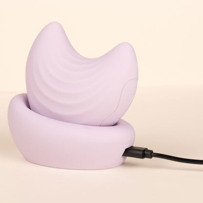 Moon stimulateur 2-en-1 de Hyyo - Lilas