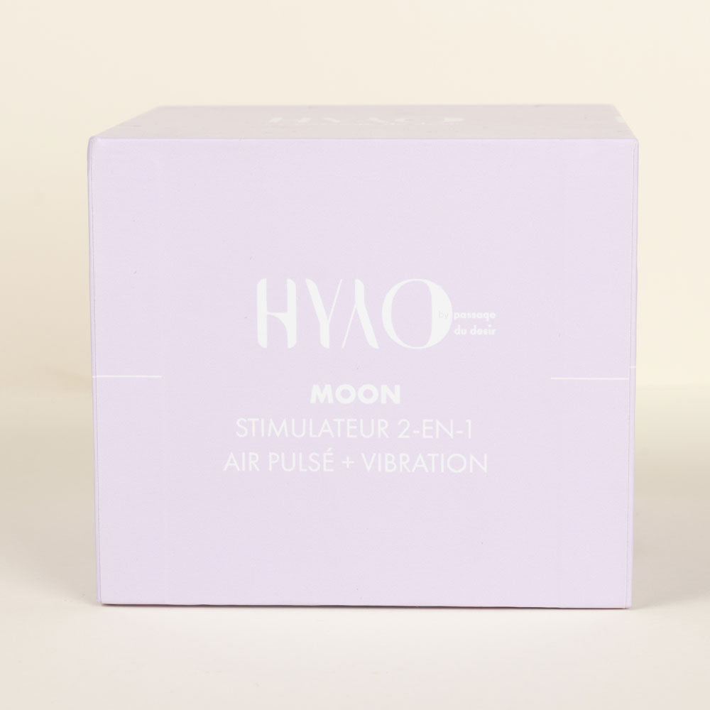 Moon stimulateur 2-en-1 de Hyyo - Lilas