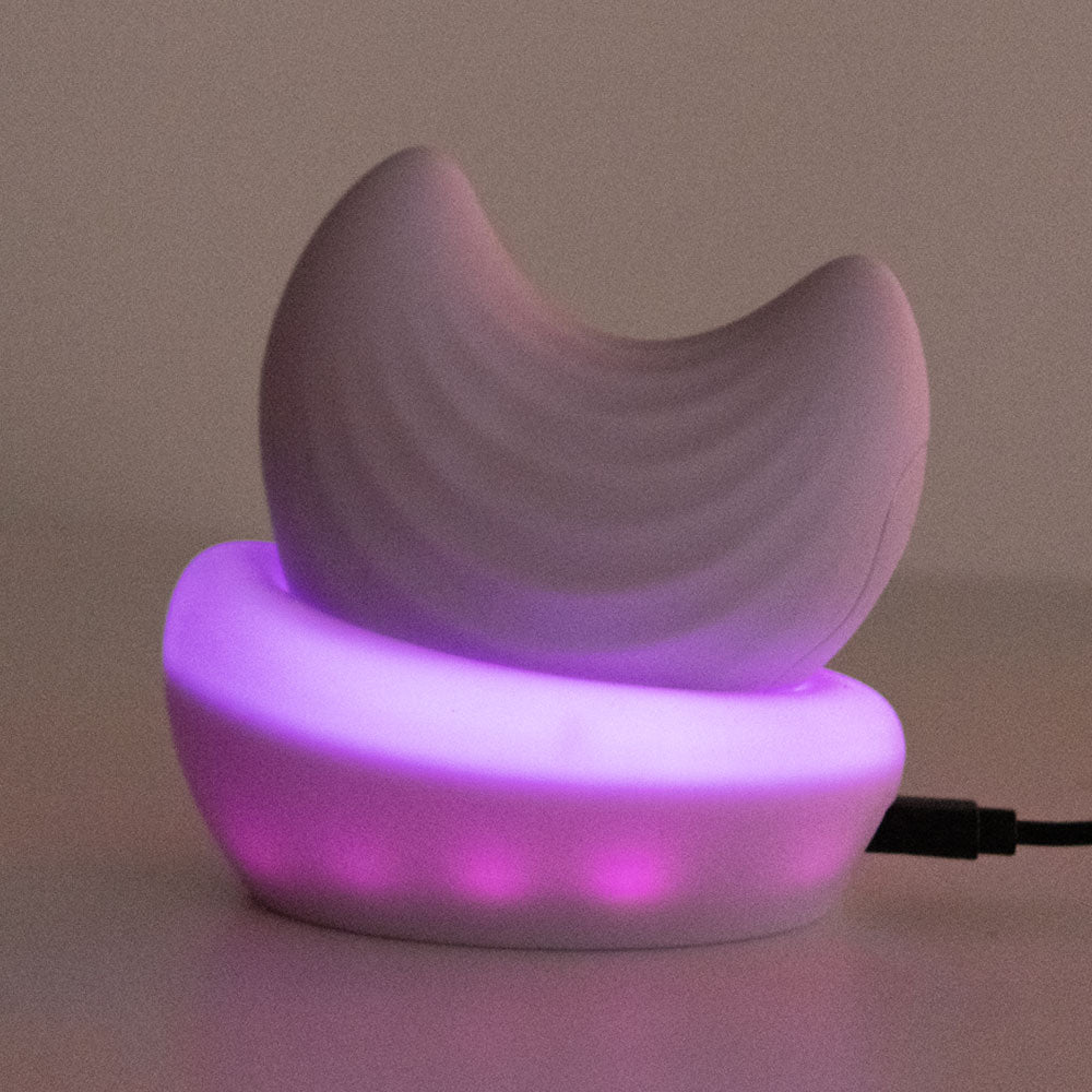 Moon stimulateur 2-en-1 de Hyyo - Lilas