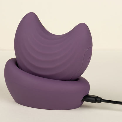 Moon stimulateur 2-en-1 de Hyyo - Violet