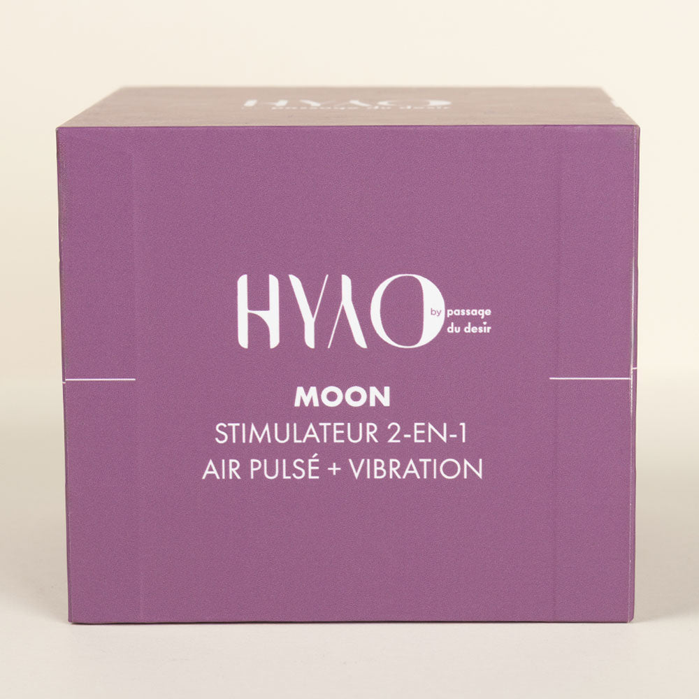 Moon stimulateur 2-en-1 de Hyyo - Violet