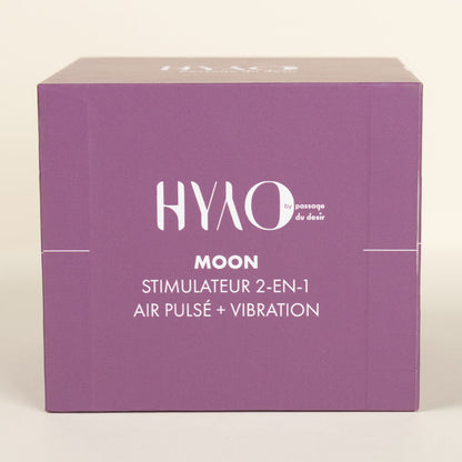 Moon stimulateur 2-en-1 de Hyyo - Violet