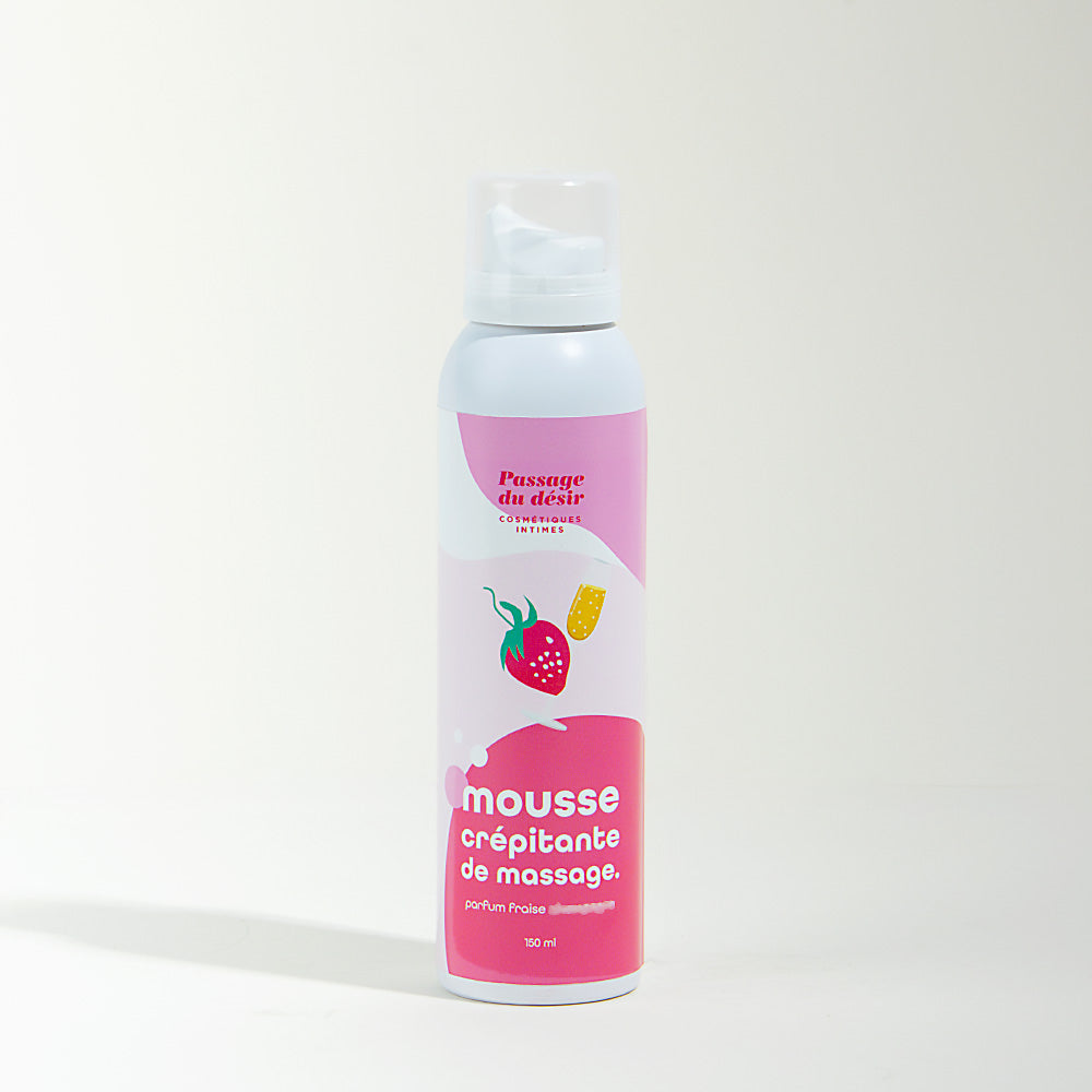 Mousse de massage crépitante et hydratante - Mousse de massage crépitante et hydratante