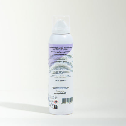 Mousse de massage crépitante et hydratante - Fleur de cerisier