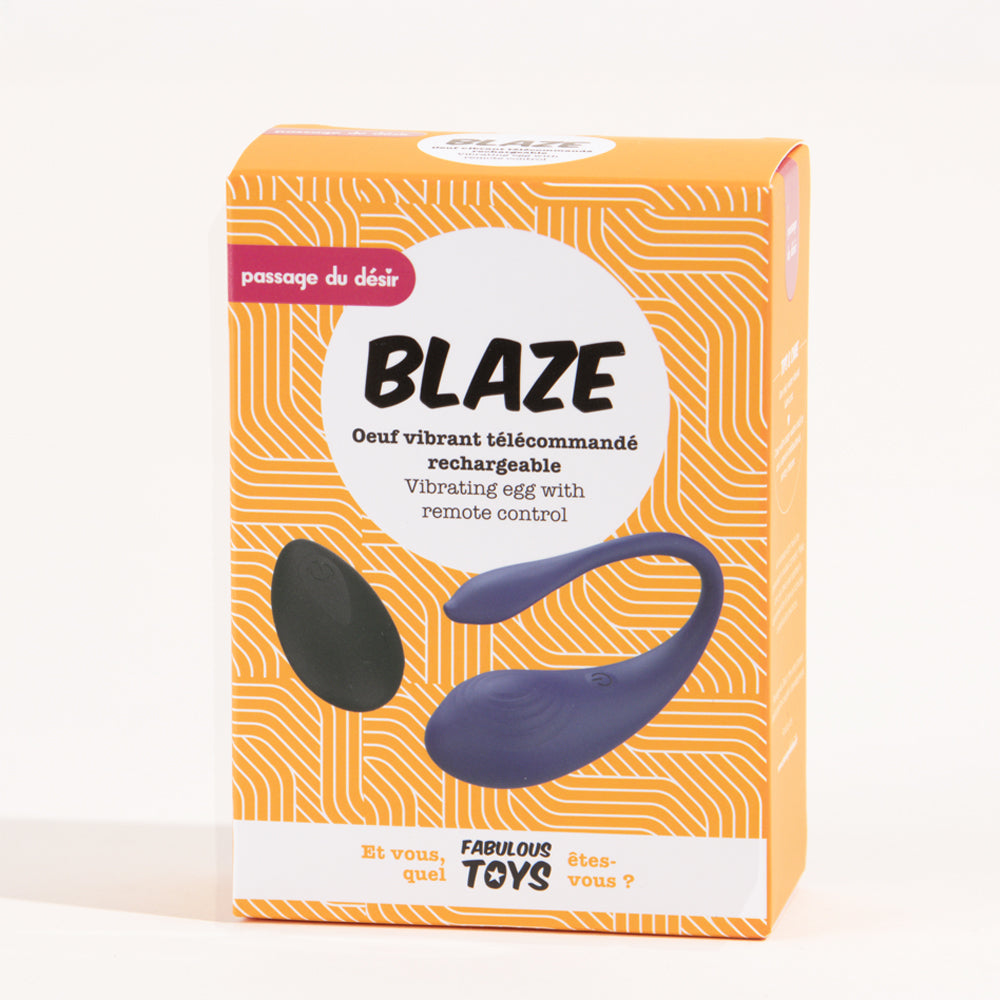 Blaze Oeuf vibrant Fabulous Toys