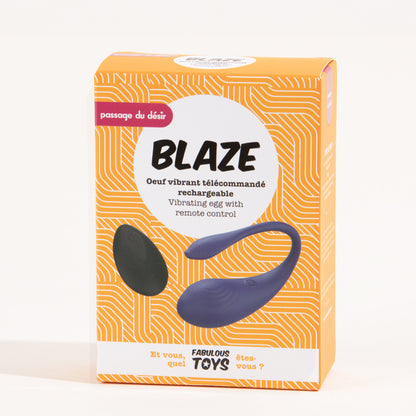Blaze Oeuf vibrant Fabulous Toys