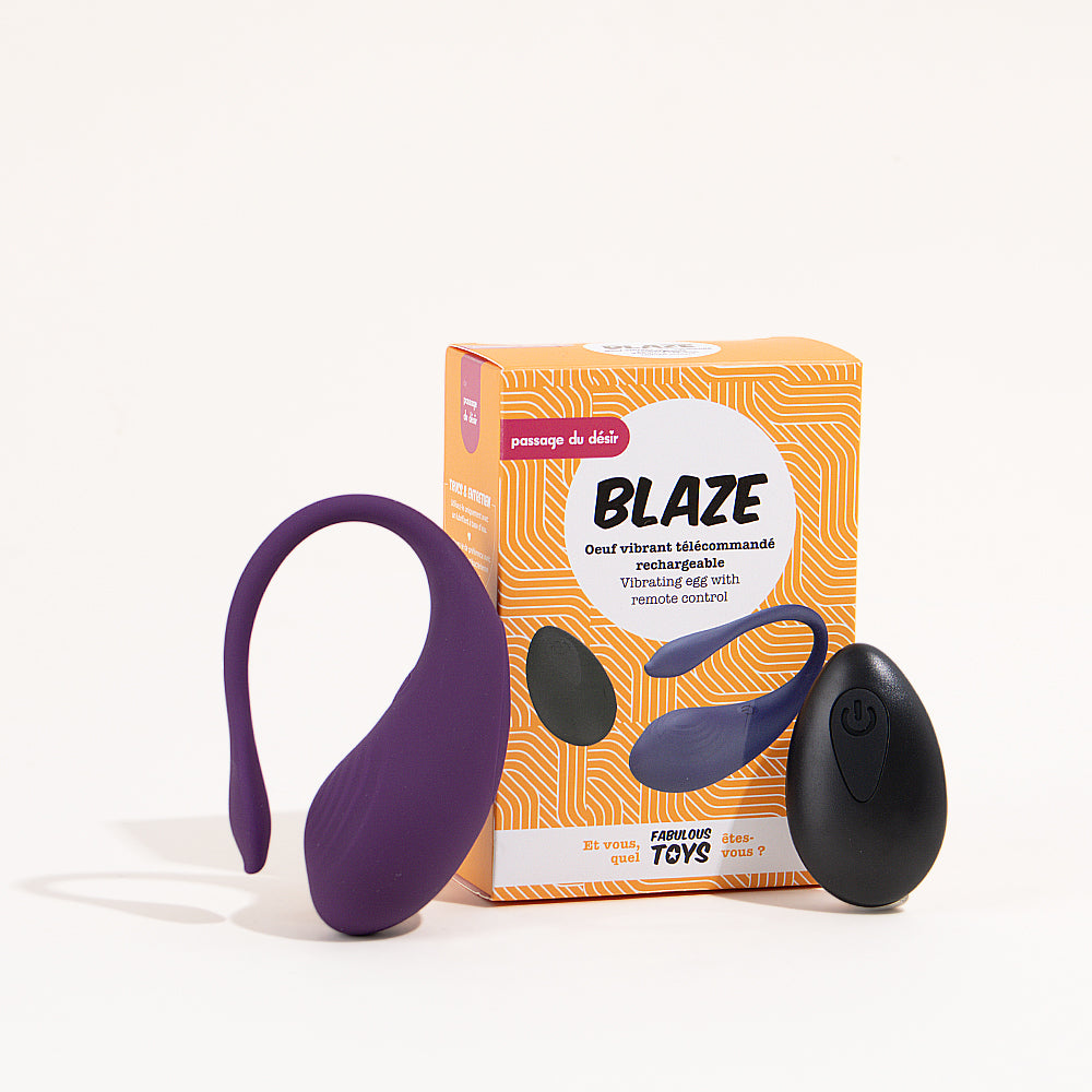 Blaze Oeuf vibrant Fabulous Toys