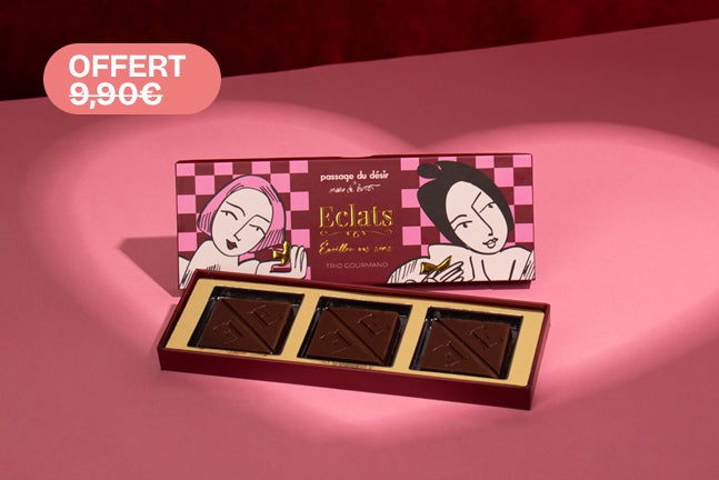 VOTRE CHOCOLAT APHRODISIAQUE DÈS 20€ D'ACHAT