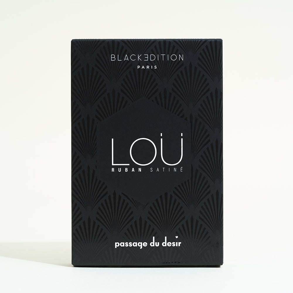 Ruban satiné LOÜ Black Edition