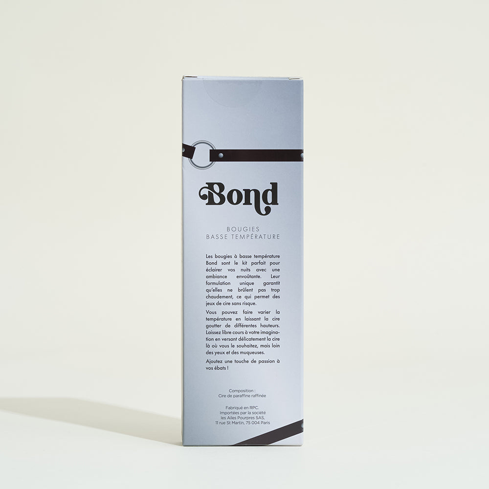 Bougie basse température Bond