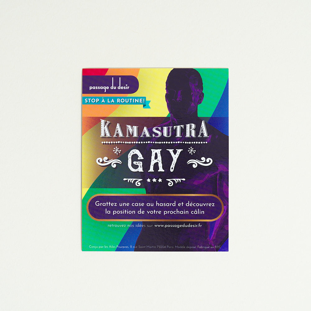 Cartes à gratter Kamasutra Gay