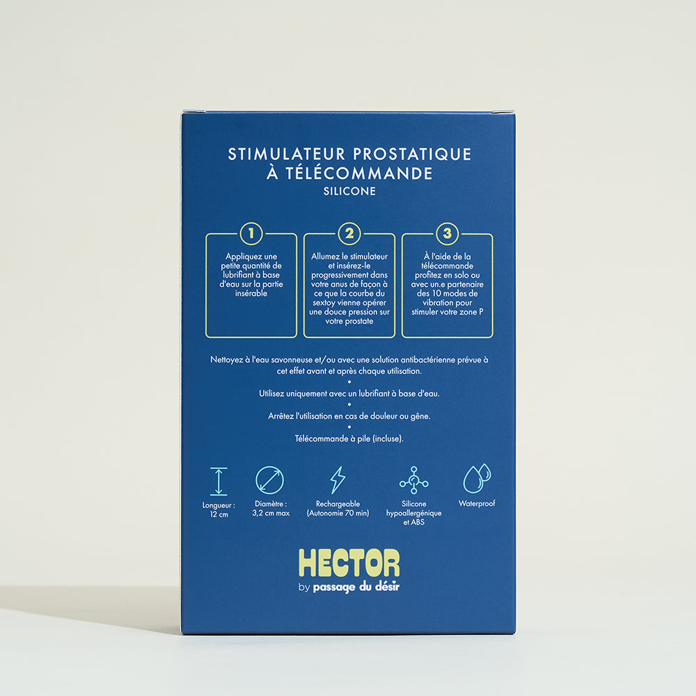 Stimulateur prostatique télécommandé Hector