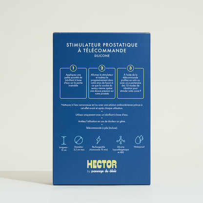 Stimulateur prostatique télécommandé Hector