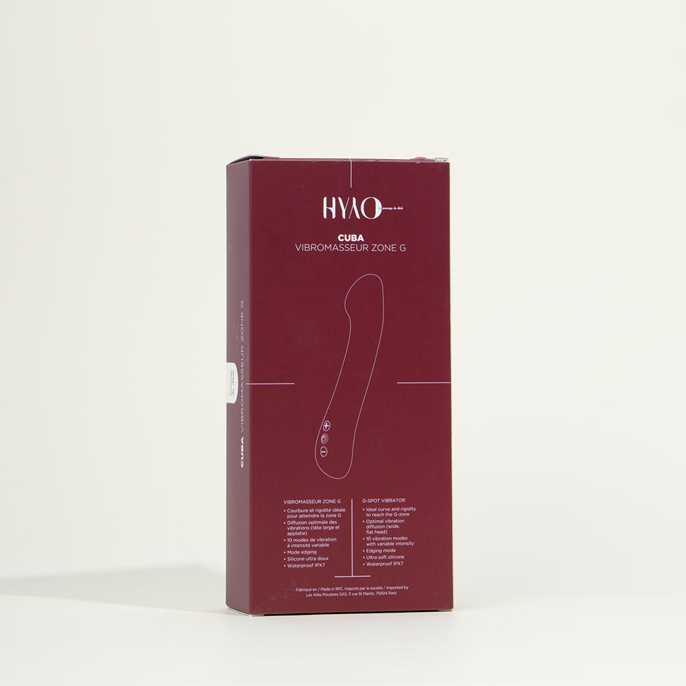 Vibromasseur Zone G Cuba de Hyyo